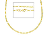 Halskette 18 Karat Gold für Damen & Herren - MFL065GG